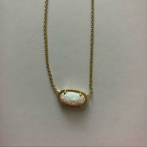 Gold Elisa necklace by Kendra Scott